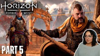 FIRST TIME PLAYING HORIZON FORBIDDEN WEST PART 5  EREND [upl. by Orfinger]