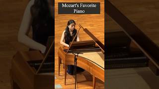 Mozart on Mozart Era Piano by McNulty  Wang Yuehan ✨🎹 fortepiano [upl. by Repmek463]