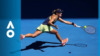 SuWei Hsieh v Angelique Kerber match highlights 4R  Australian Open 2018 [upl. by Trueblood]