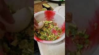 Guacamole at home subscribe guacamole subscribe like share explore fyp [upl. by Ralina]