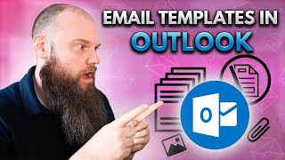 Save Time with Email Templates in Outlook Microsoft 365 [upl. by Namhar]