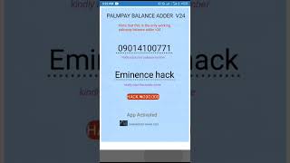 PALMPAY BALANCE ADDER VERSION 24 THE NEWLY LAUNCHED APP ON DARKWEB [upl. by Kelula]