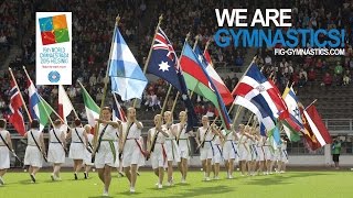 World Gymnaestrada 2015  Opening Ceremony  We are Gymnastics [upl. by Annia]