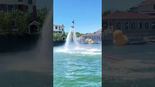 Flyboarding 🤗 adorable 🥰 flyboardtravel flyboard love adventure flyboardshow adventuretourism [upl. by Derian]