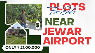 BEST PROJECT FOR PLOTS NEAR JEWAR AIRPORT jewarairportplot plotindelhi [upl. by Merari]