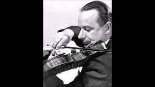 Zino Francescatti quotViolin Concertoquot Beethoven [upl. by Niowtna]