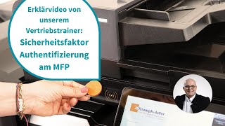 Sicherheitsfaktor Authentifizierung am MFP [upl. by Nims]