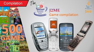 The J2ME game compilation  500 Java games in one video [upl. by Blanchette461]