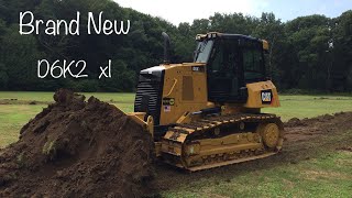 Caterpillar D6K2 XL Dozer with In Cab View and Outside Views [upl. by Dionis]