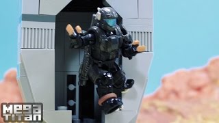 Halo ODST Infiltration  Mega Bloks Animation [upl. by Atiuqnahs]