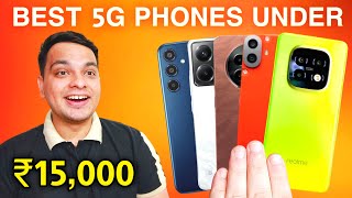 Top 5 Best 5G Phones Under 15000 in November 2024 🔥 Best Smartphones Under 15K 🔥 [upl. by Ernaline570]