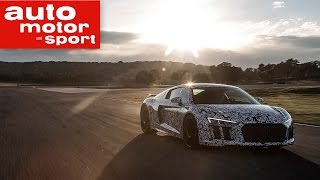 Mitfahrt im neuen Audi R8 [upl. by Atil]