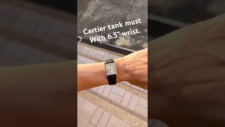 Cartier tank must Large cartier cartiertank tankmust [upl. by Onivla]