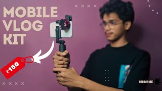 Best Mobile Vlogging Kit Under ₹150 – Unbelievable Value cheapest gadget for vloggers [upl. by Ad]