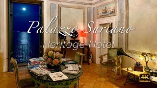 4K  DRONE Palazzo Suriano Heritage Hotel [upl. by Aicilec]