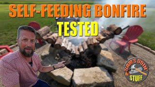 TESTED Self Feeding Bonfire [upl. by Belayneh250]