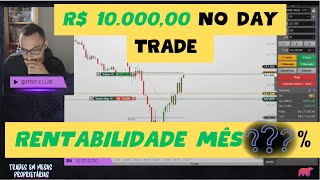 RESULTADOS  RELATÓRIO ABERTO  22 OPERANDO 10K NO DAY TRADE CONTA REAL [upl. by Roddy]