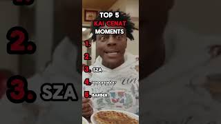 TOP 5 KAI CENAT MOMENTS kaicenat kai live shorts ytshorts viralvideo [upl. by Ezeerb]