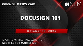 DocuSign 101 1018 [upl. by Kean992]