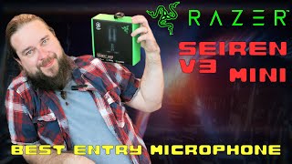 Razer Seiren V3 Mini  Best entry USB microphone [upl. by Anerak]