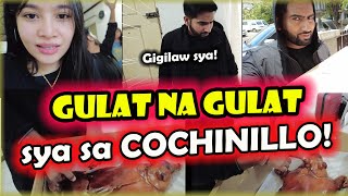 Biglaang Order ng Buntis  Indian Reaction sa Cochinillo  Filipino Indian Vlog [upl. by Esiole]