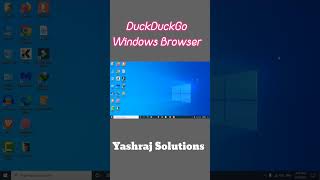 DuckDuckGo Windows Browser First Look  duckduckgo [upl. by Aire]