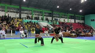 Seni ganda pencak silat Indonesia tampil di kejuaraan WBSC Kalbar [upl. by Leynwad967]