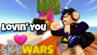 lovin you  ROBLOX SKYWARS MONTAGE [upl. by Ailec]