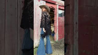 Lainey Wilson x Wrangler Bell Bottoms countrymusic cowgirlfashion [upl. by Dymphia]