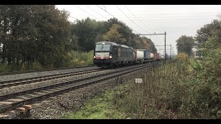 Intermodal Train 🚂 at Blerick the Netherlands 🇳🇱 November 102024 [upl. by Euqinitram]