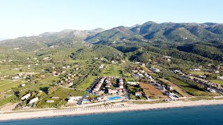 Almyros Beach Resort amp Spa Travel Tip Corfu complete Hotel Video [upl. by Risay]