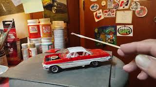 Final on my Lindberg 61 Chevy Impala PS [upl. by Anilet]