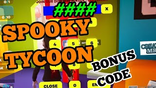 Fortnite  Spooky Tycoon bonus code [upl. by Oidale]