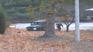 North Korean soldiers shoot defector as he escapes [upl. by Enirak]