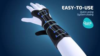 Thuasne  Ligaflex® pro amp Ligaflex® pro  Wrist immobilization splint [upl. by Nodyroc]