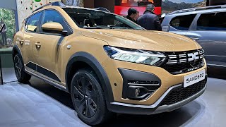 New Dacia Sandero Stepway 2024 Model UPDATES  Visual Review Exterior amp Interior [upl. by Aiblis]