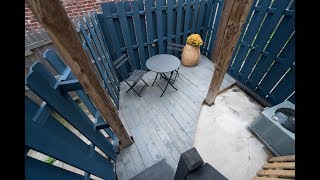 quotMake it Easyquot DIY Pallet Deck [upl. by Goodill13]