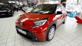 Automobile 2022 Toyota Aygo X Pulse MiniSUV Frontantrieb Walkthrough und Review [upl. by Eillo]