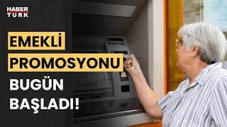 Emeklilerin promosyon başvuruları bugün başlıyor Hangi banka ne kadar promosyon veriyor [upl. by Dickinson]