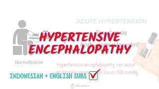 Hypertensive encephalopathy  Pathophysiology  Neuroaholics [upl. by Eldoria160]