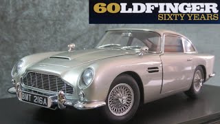 Autoart 118 Aston Martin DB5 Goldfinger Sixty Years [upl. by Ynttirb818]