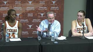 Texas Women’s Basketball vs Texas Tech Postgame Press Conference Feb 21 2024 [upl. by Kilroy971]