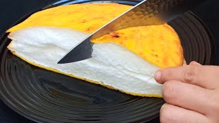 Avec un seul ingrédient‼️ Recette Omelette Japonaise  œufs Soufflés🥚 [upl. by Silsbye872]