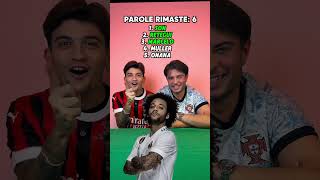 5 GIOCATORI 10 PAROLE 😱📈 gioco calcio challenge giocatori [upl. by Yelrebmik]