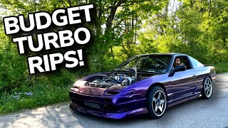 FIRST RIPS IN THE HAGGARD 240SX [upl. by Yrallam]