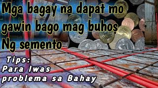 Paano mag buhos Ng flooring • Mga bagay na dapat mo gawin • Polyethylene sheet • Judd Rios [upl. by Lunnete]