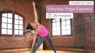 Vinyasa Yoga Exprés 20 minutos [upl. by Noak]