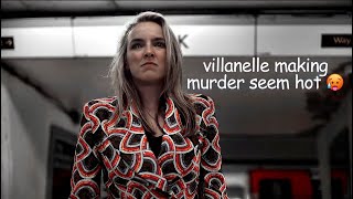 VILLANELLE BEING A RAGING PSYCHOPATH [upl. by Maris59]