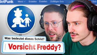 Zwei dumme Streamer holen den Führerschein nach  Quiz Duell [upl. by Laersi]