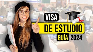 🔥GUÍA COMPLETA VISA DE ESTUDIOS EN ESPAÑA 2024🔥 [upl. by Trescha]